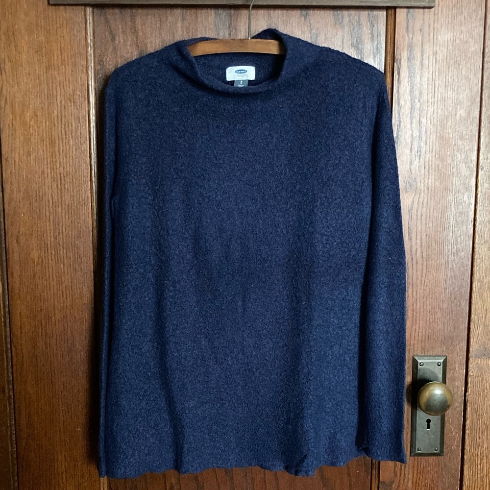 Old Navy Blue Wool Blend Sweater - Women's Size S